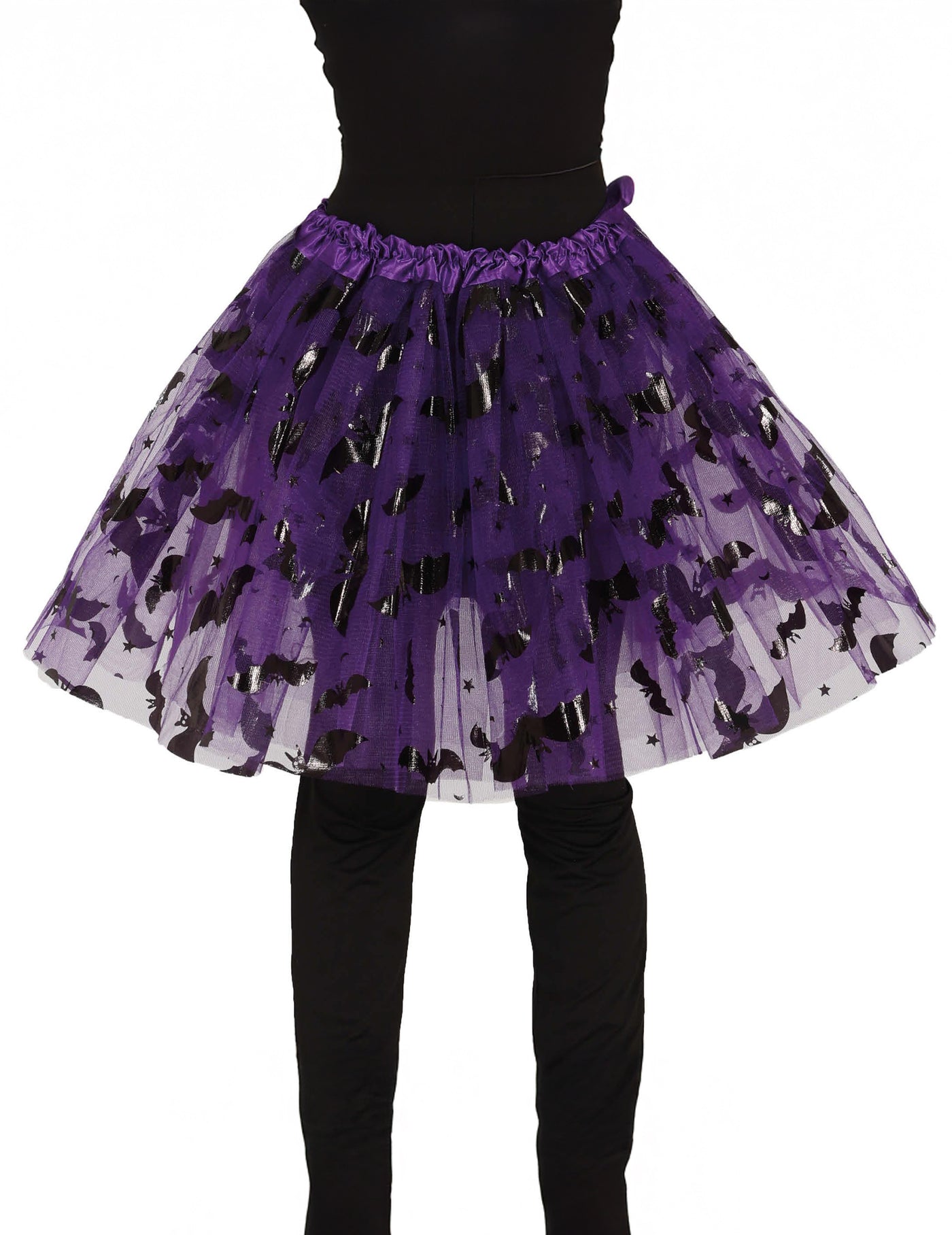 Tutu chauve-souris violet fille