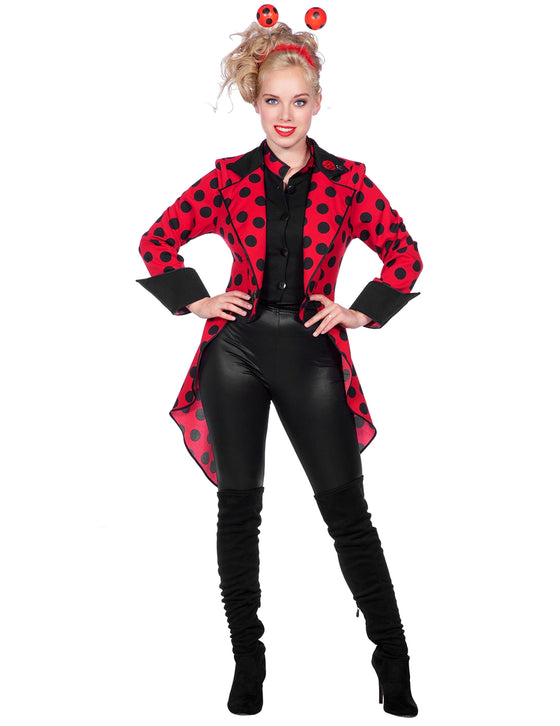 Veste queue de pie coccinelle femme
