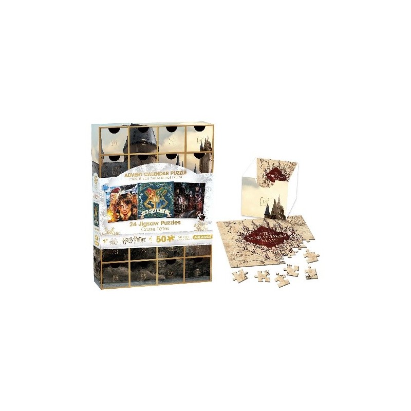 Harry Potter calendrier de l'Avent 24 puzzles