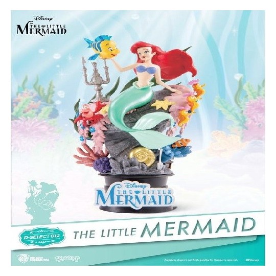 La Petite Sirène diorama PVC D-Select 15 cm