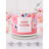 Bougie parfumée Fleur de cerisier (Bague) Taille 7  M(17.35 mm) 54/55