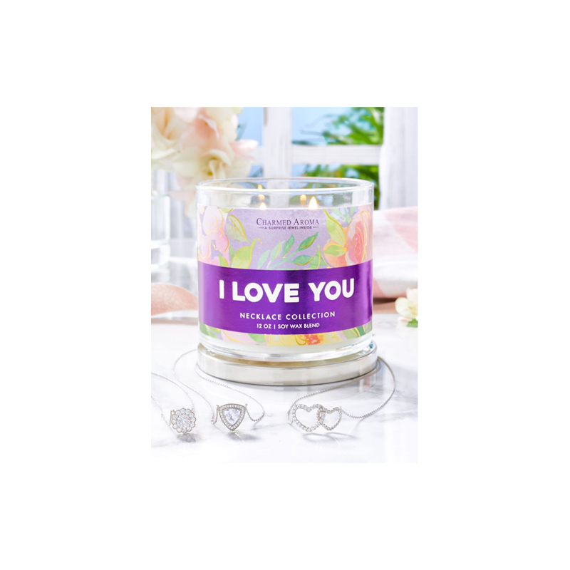 Bougie parfumée I Love You Classic (Collier)