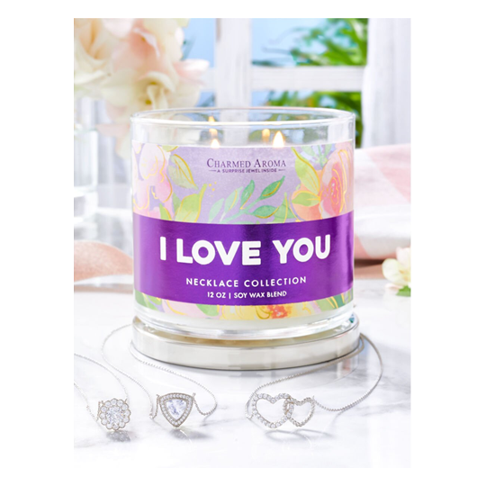 Bougie parfumée I Love You Classic (Collier)