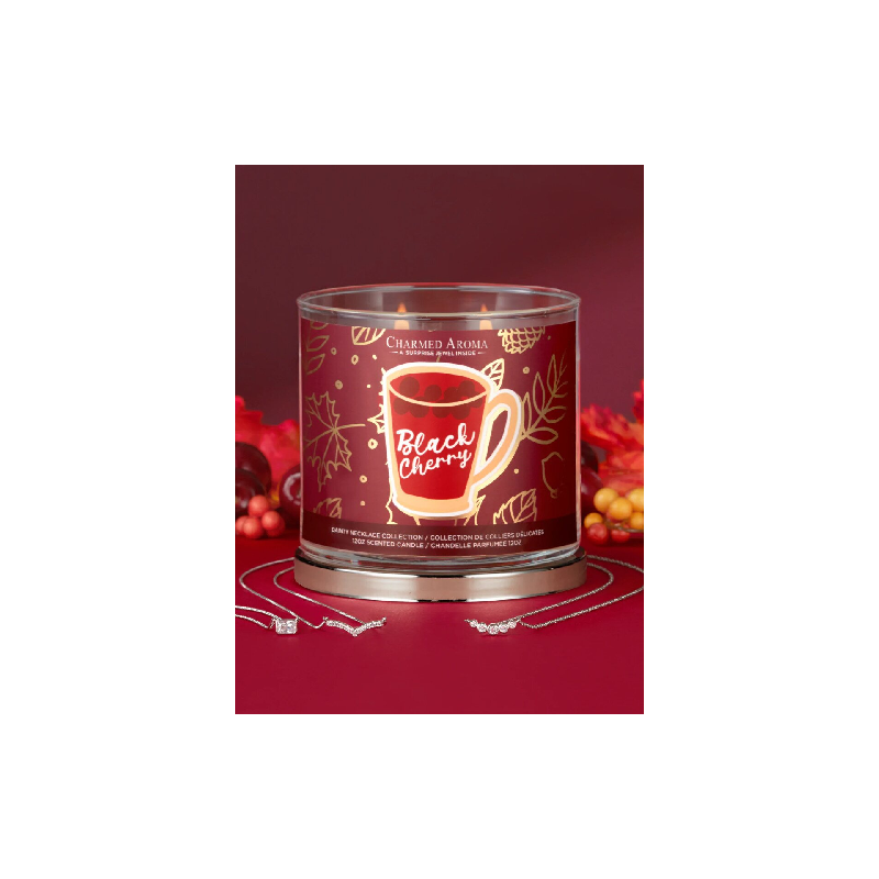 Bougie parfumée Cerise Noire (Collier)