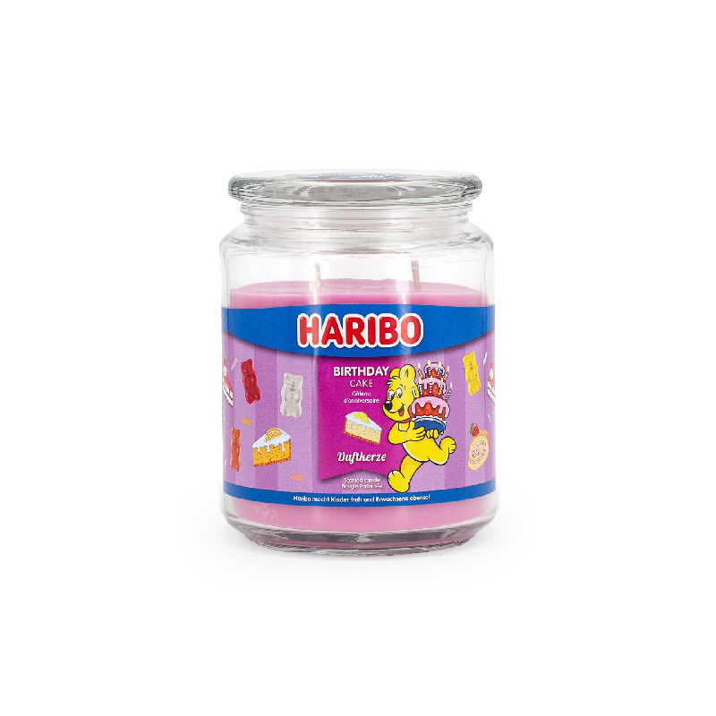 Bougie parfumée Haribo Birthday Cake - 510g