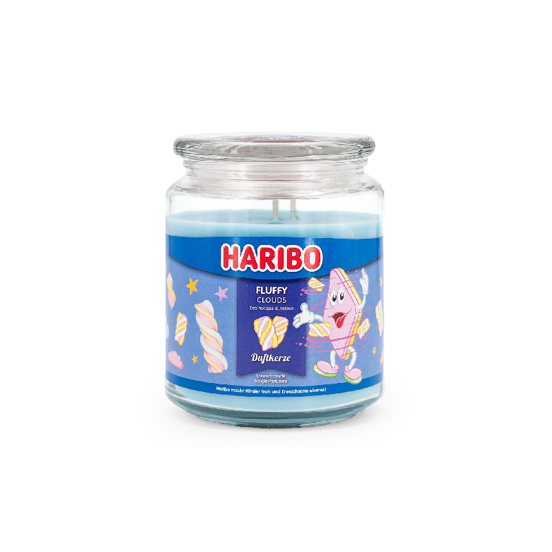 Bougie parfumée Haribo Fluffy Clouds - 510g