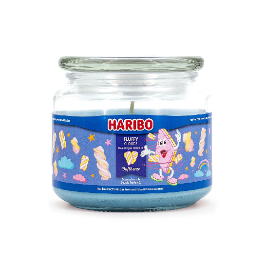 Bougie parfumée Haribo Fluffy Clouds - 300g