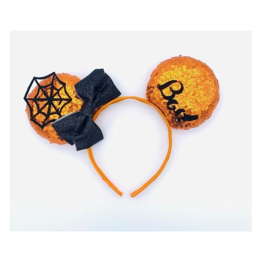MINNIE - Halloween - Serre-Tête Orange