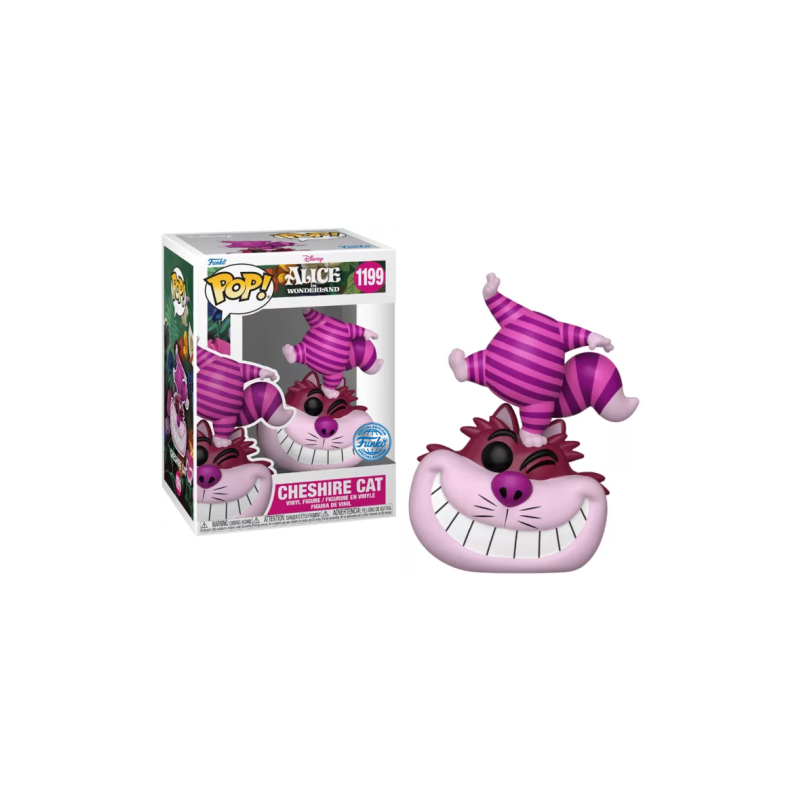 ALICE IN WONDERLAND - POP N° 1199 - Chat du Cheshire avec Chase