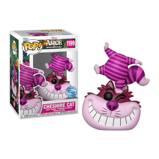 ALICE IN WONDERLAND - POP N° 1199 - Chat du Cheshire avec Chase