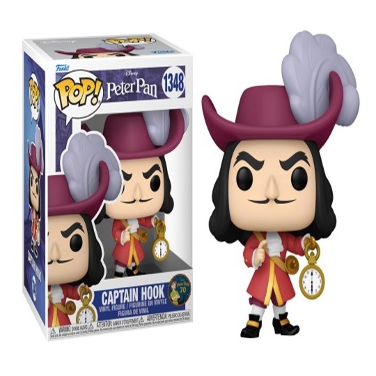 PETER PAN "70EME ANNIVERSAIRE" - POP N° 1348 - Capitaine Crochet