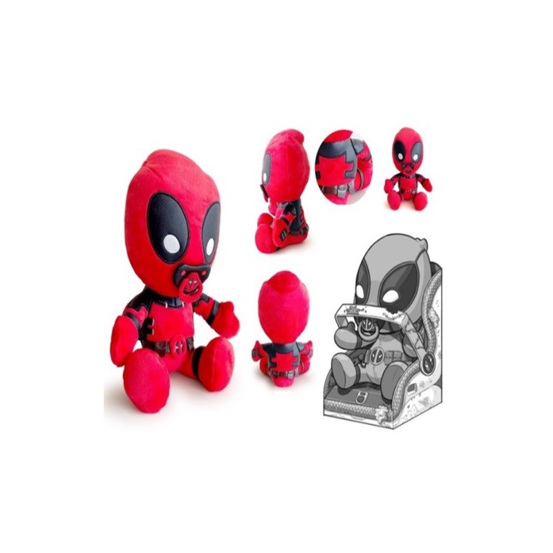 DEADPOOL - Babypool - Peluche 25cm