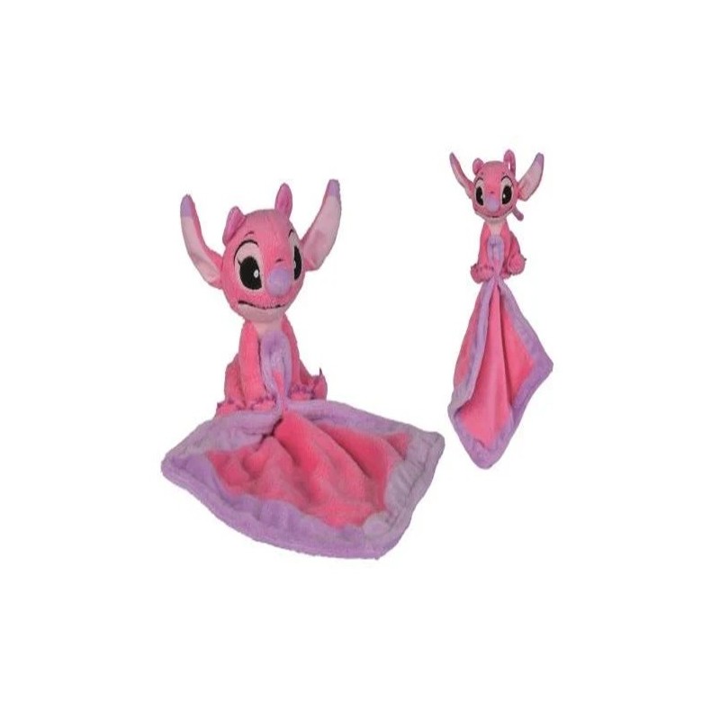 STITCH - Peluche Angel 13 cm + Doudou