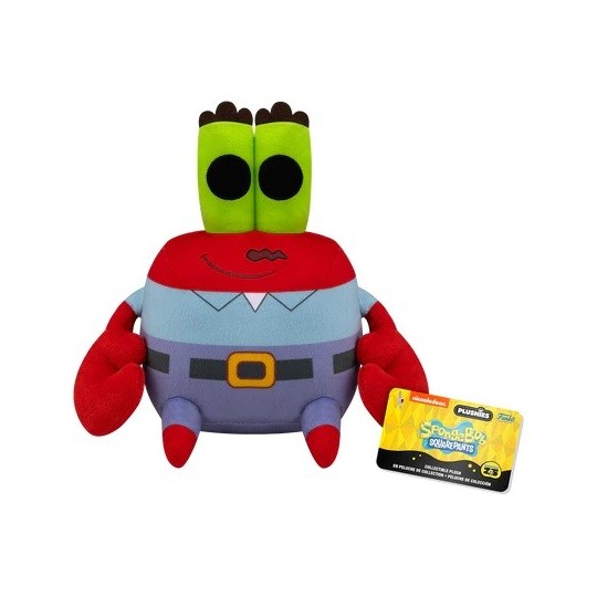 BOB L'EPONGE - Funko Peluche 18cm - Mr Krabs