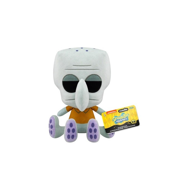 BOB L'EPONGE - Funko Peluche 18cm - Carlo Tentacule