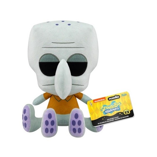 BOB L'EPONGE - Funko Peluche 18cm - Carlo Tentacule