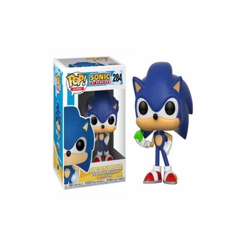 SONIC - POP N° 284 - Sonic with Emerald