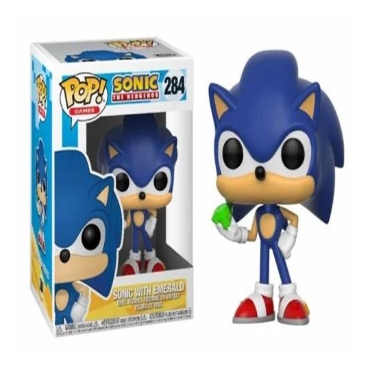 SONIC - POP N° 284 - Sonic with Emerald