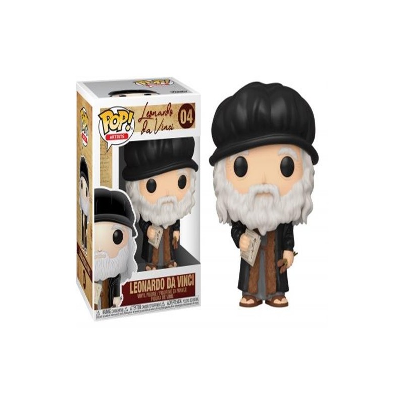 ARTISTS - POP N° 04 - Leonardo da Vinci