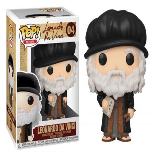 ARTISTS - POP N° 04 - Leonardo da Vinci
