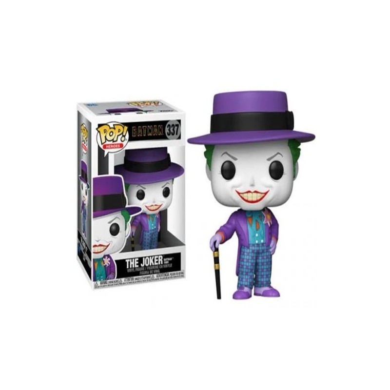 BATMAN 1989 - POP N° 337 - Joker w/ Hat avec chase