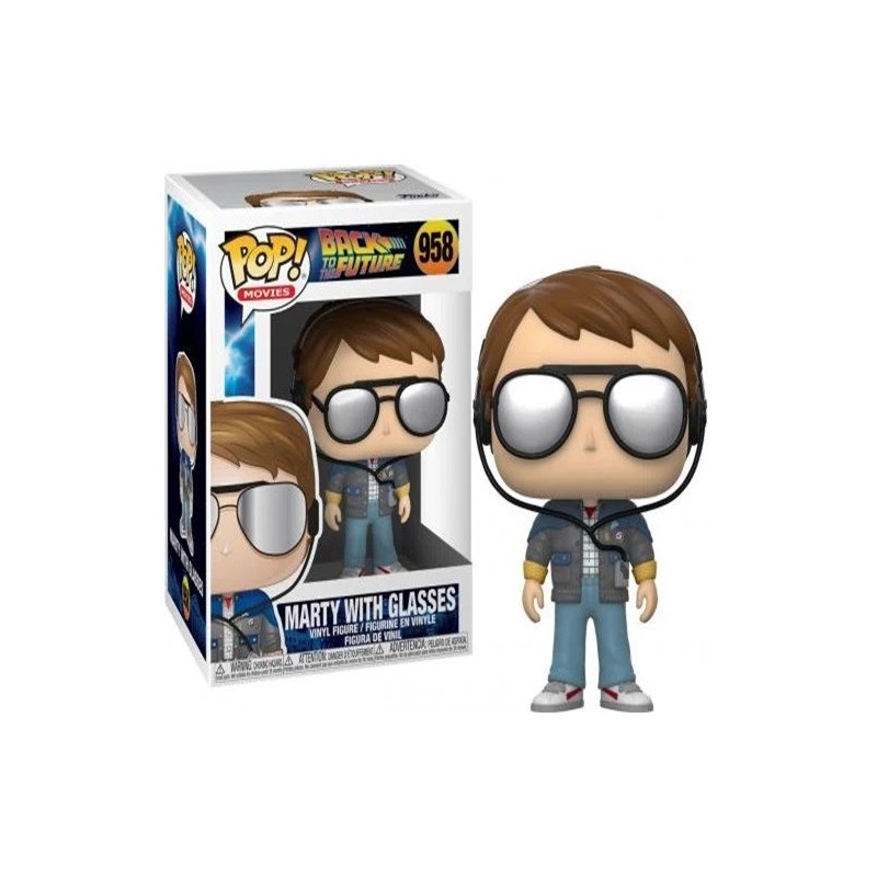 BACK TO THE FUTURE - POP N° 958 - Marty w/Glasses