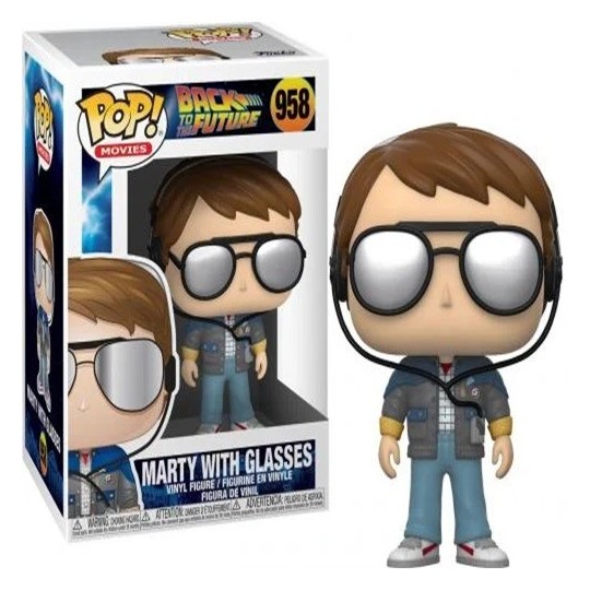BACK TO THE FUTURE - POP N° 958 - Marty w/Glasses