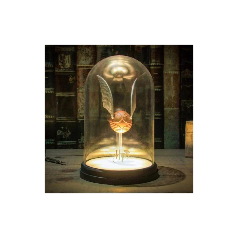 HARRY POTTER - Lampe Vif d'Or sous cloche