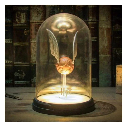 HARRY POTTER - Lampe Vif d'Or sous cloche