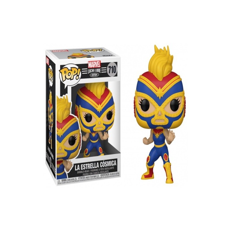 MARVEL - POP N° 710 - Lucha Libre Captain Marvel