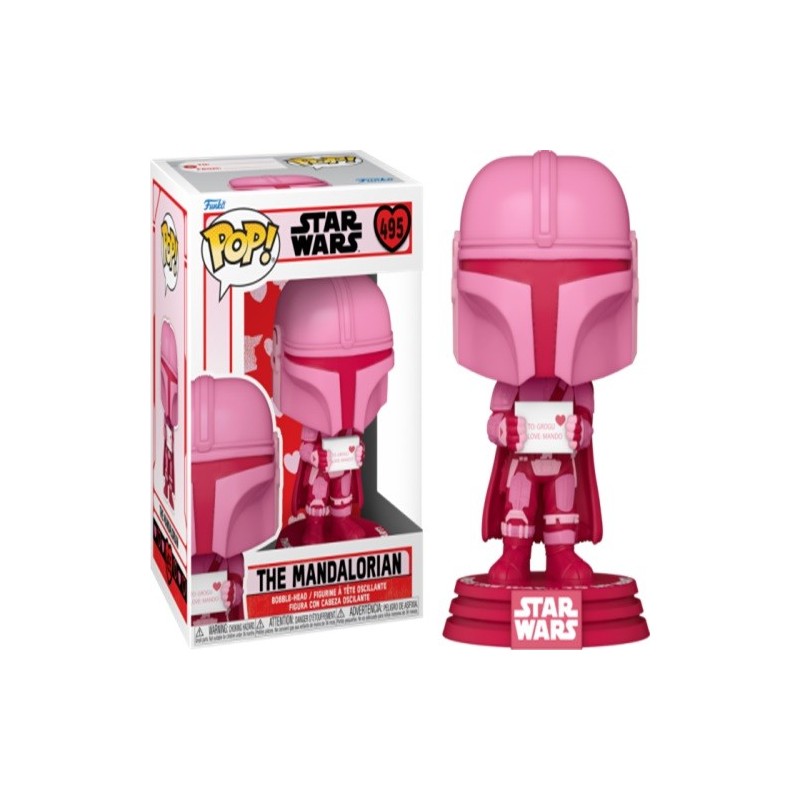 STAR WARS - POP N° 495 - Valentines - Mandalorian