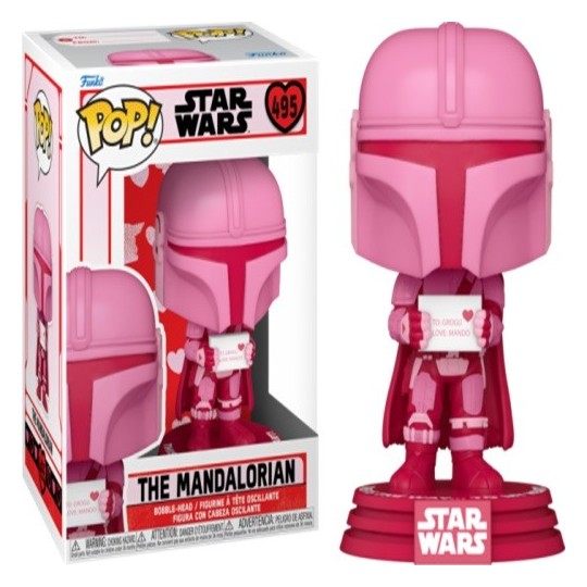 STAR WARS - POP N° 495 - Valentines - Mandalorian