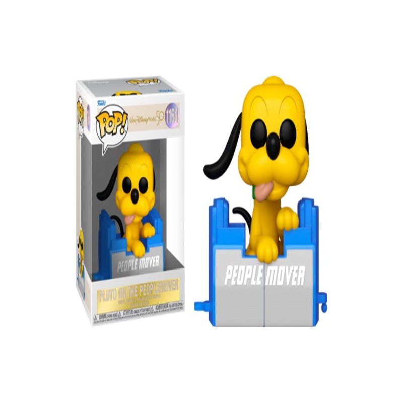 DISNEY - POP N° 1164- WDW50 - People Mover Pluto w/Balloon