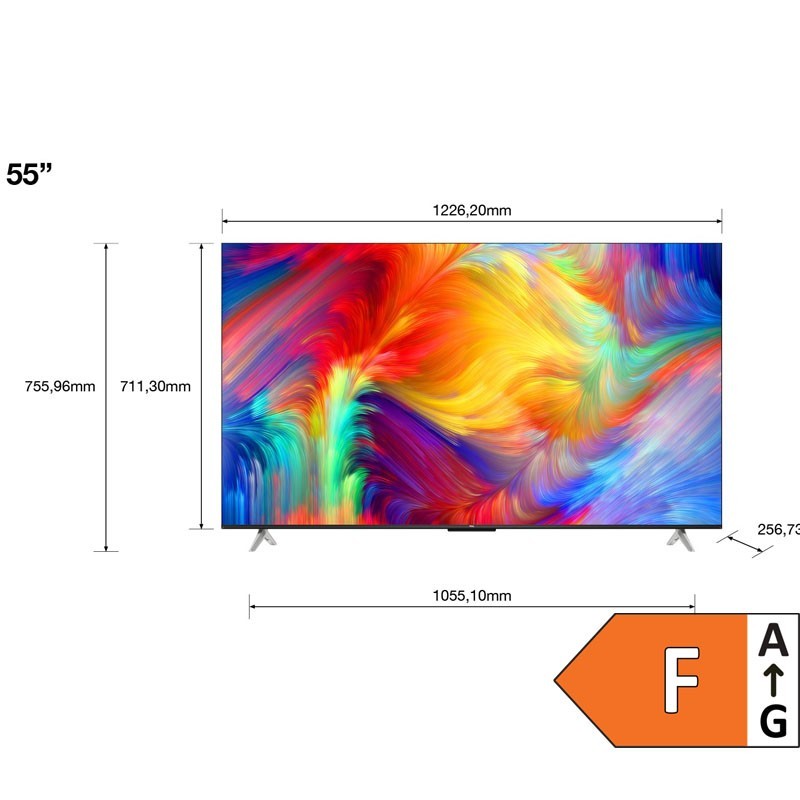 TV LED TCL 55P638X1