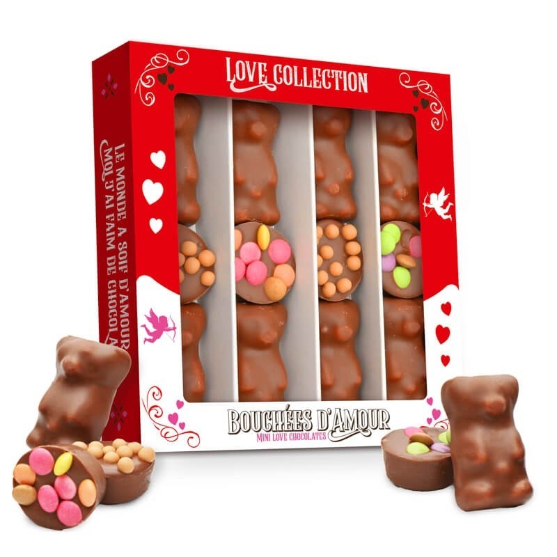 Coffret Bouchées Et Oursons D'Amour 130g