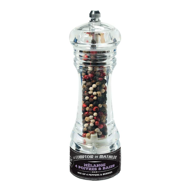 Mini Moulin Melange 4 Poivres & Baies 20G