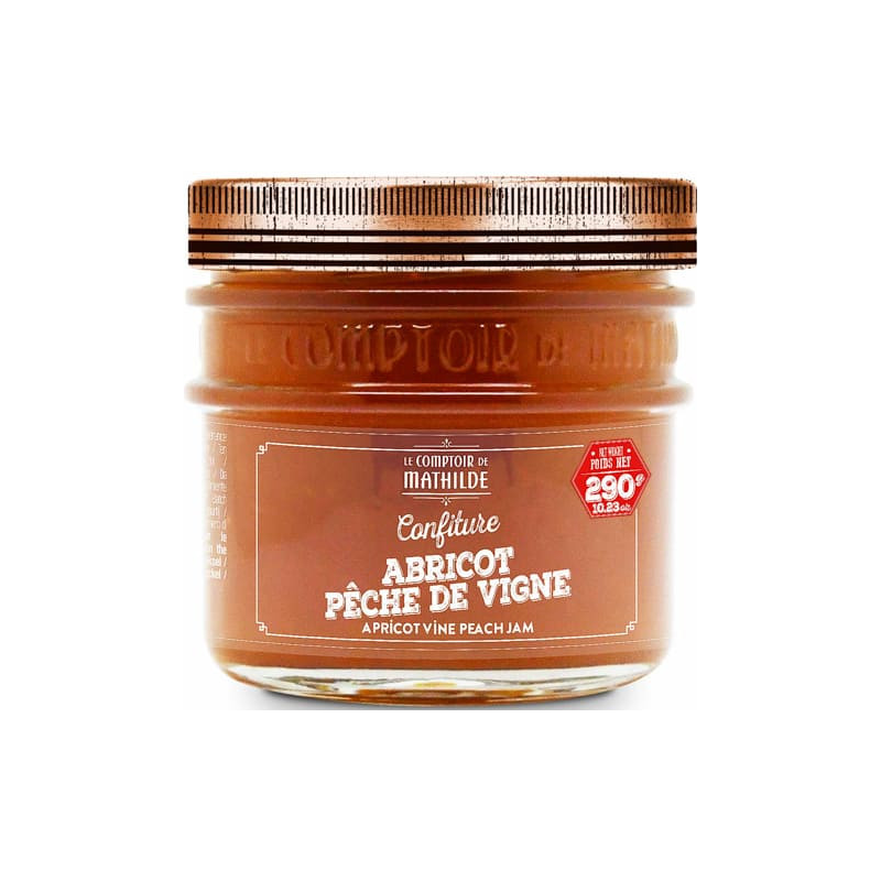 Confiture Abricot Pêche De Vigne 290G