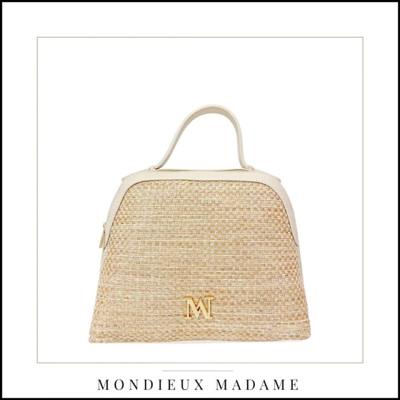 Sac" Alma"écru Mondieux Madame