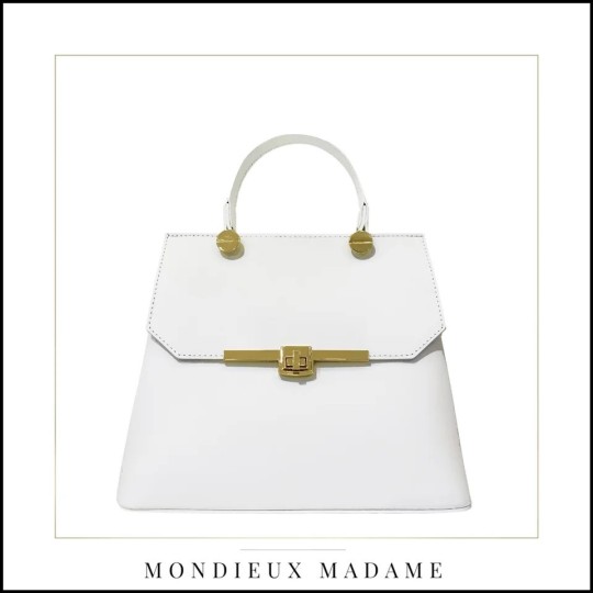 Sac" Colette " Blanc Mondieux Madame