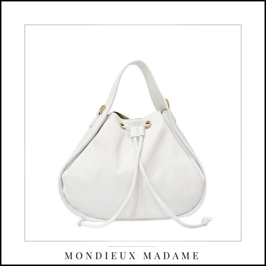 Sac" Beauté" Blanc Mondieux Madame