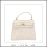 Sac" Patty CROCRO "blanc Mondieux Madame