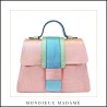 Sac" Claudia" rose/bleu/vert  Mondieux Madame