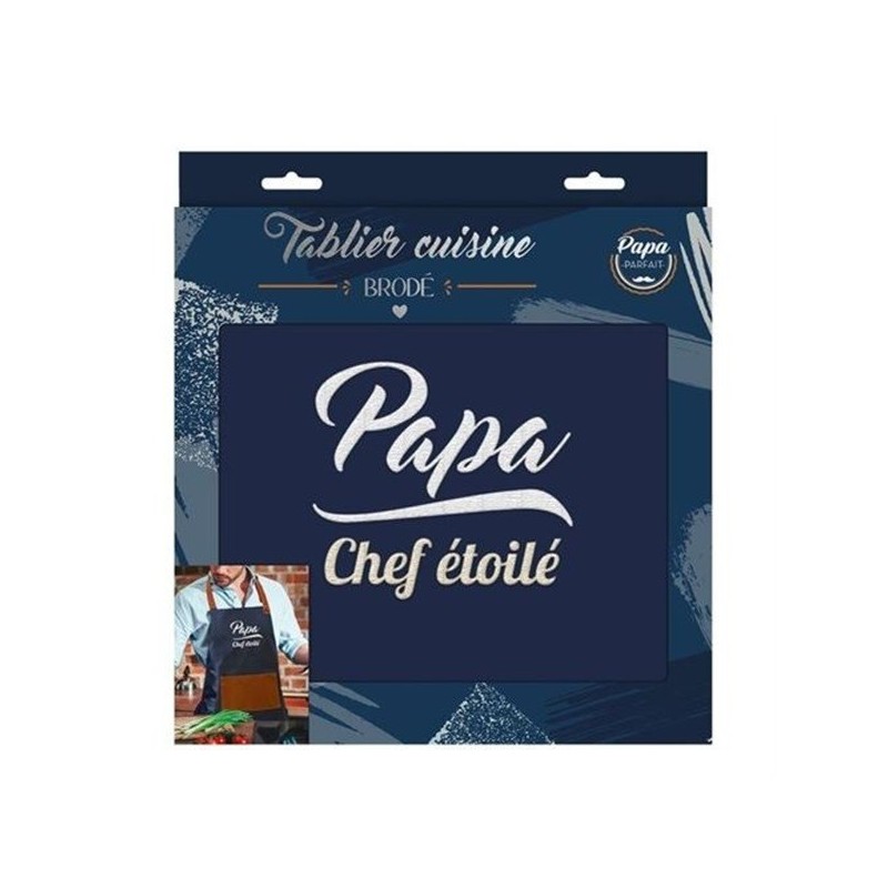 TABLIER PAPA CHEF ETOILE
