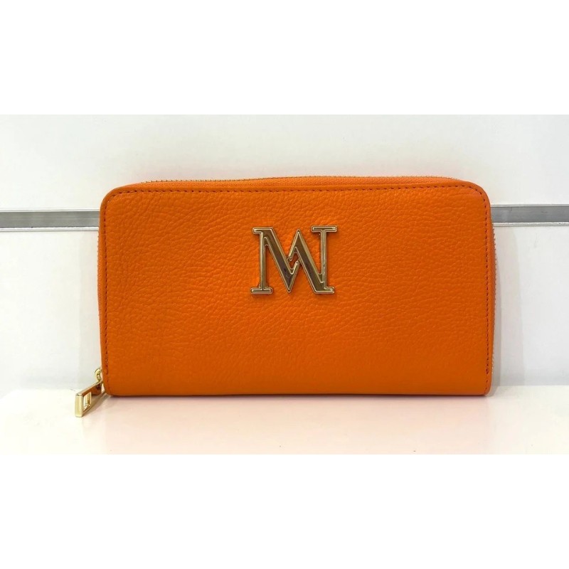 Porte Feuille Orange Mondieux Madame
