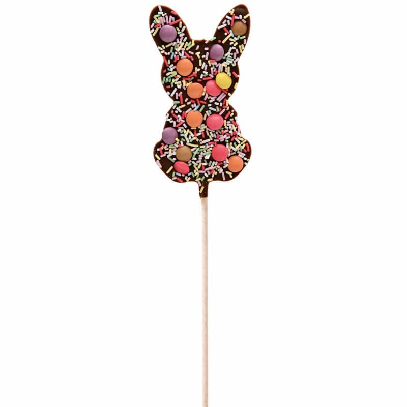 Sucette Lapin Chocolat Noir 40G