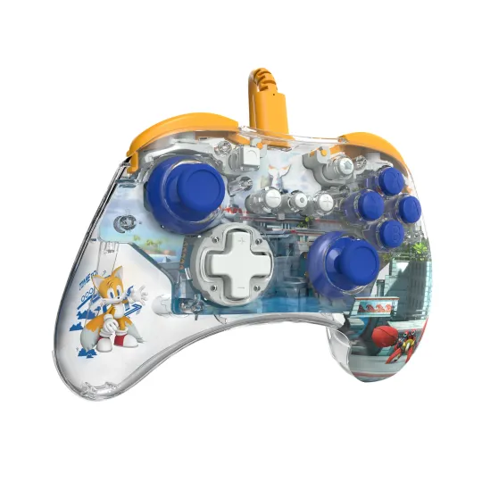 PDP Manette filaire REALMz: Tails Seaside Hill Zone, Pour Nintendo
