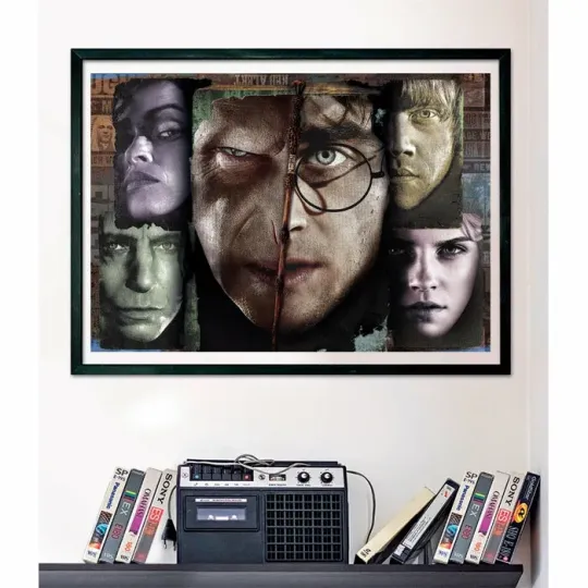 HARRY POTTER - Harry   Voldemort - Puzzle 1000P