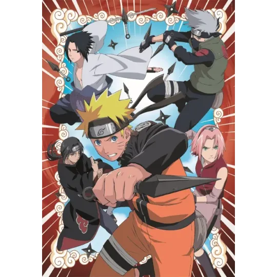 NARUTO SHIPPUDEN - Ninja Warriors - Puzzle 1000P