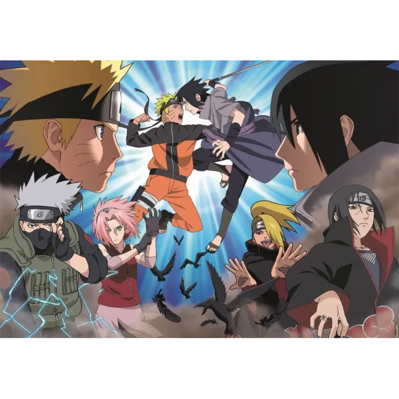 NARUTO SHIPPUDEN - Confrontation - Puzzle Cube 500P