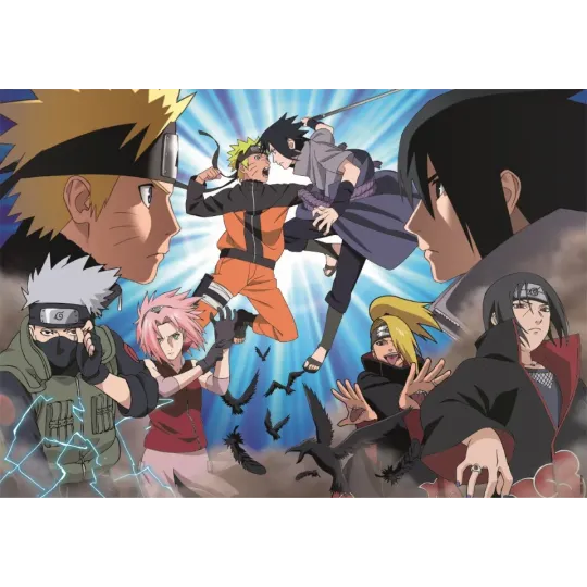 NARUTO SHIPPUDEN - Confrontation - Puzzle Cube 500P